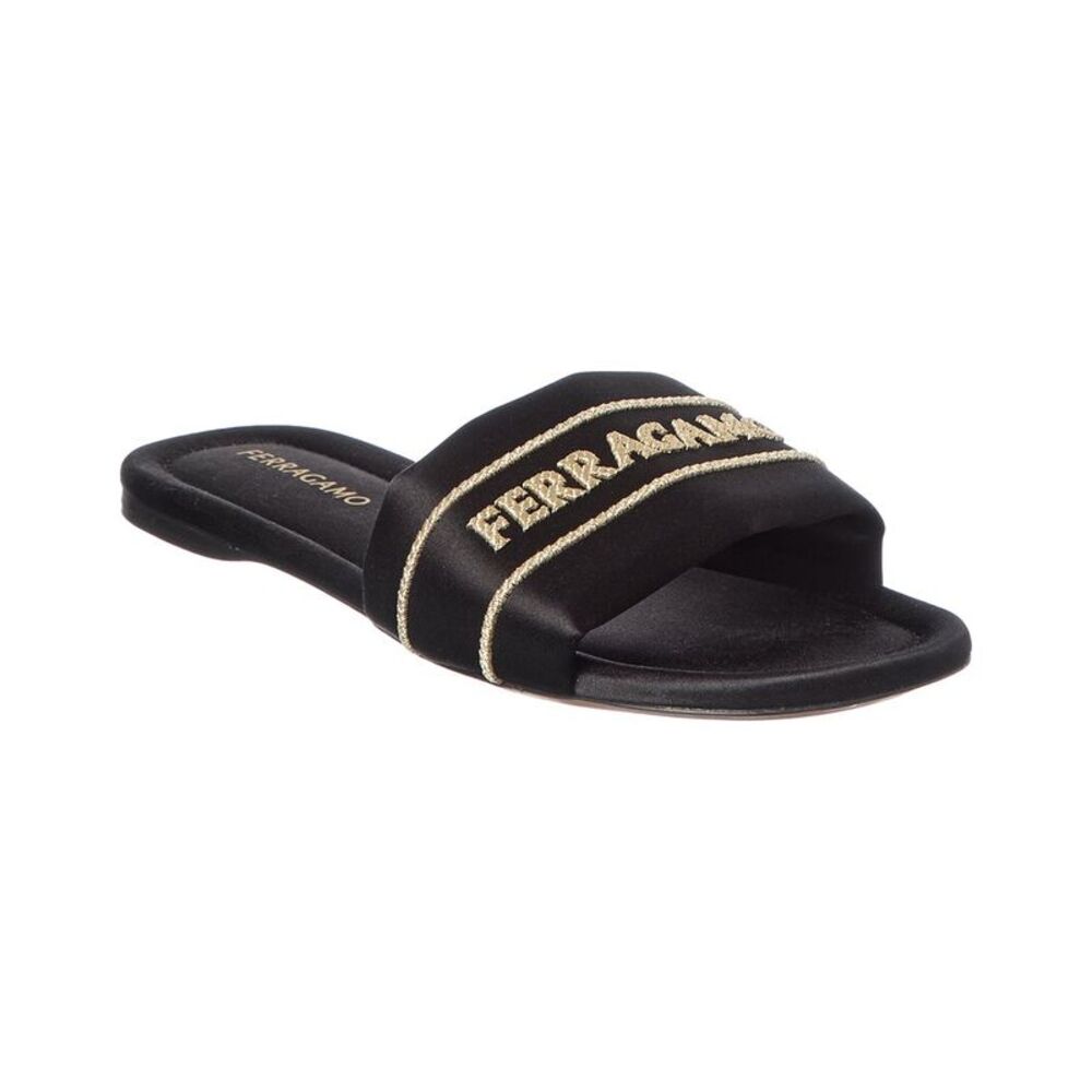 Ferragamo Salvatore Sandal, Black